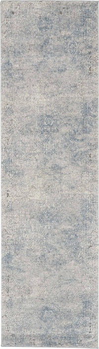 RUSTIC TEXTURES RUS09 IVORY/LIGHT BLUE