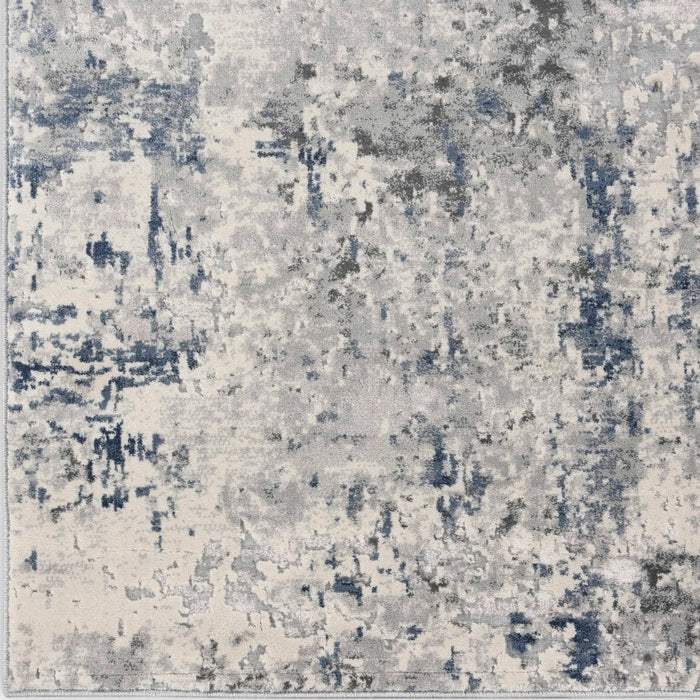 RUSTIC TEXTURES RUS07 IVORY/GREY-BLUE