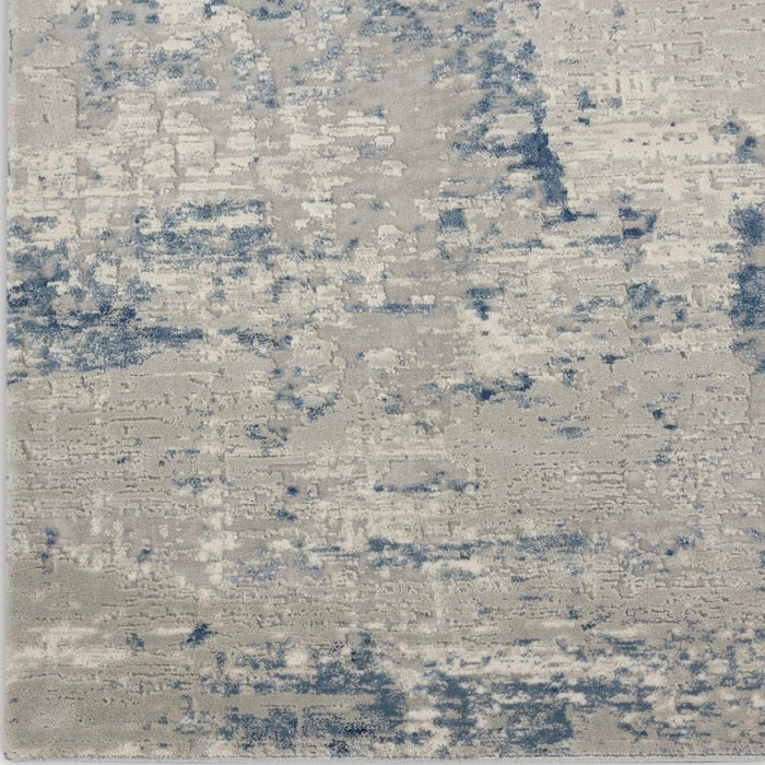 RUSTIC TEXTURES RUS10 IVORY/BLUE