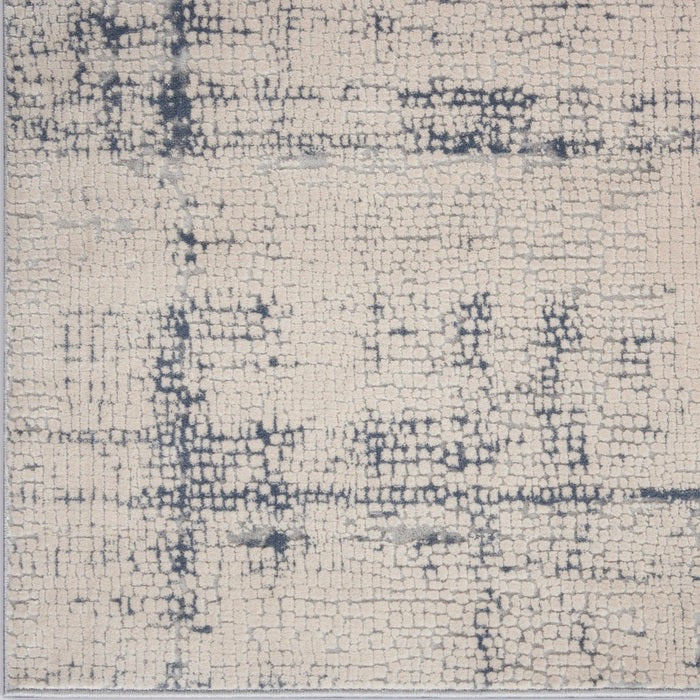 RUSTIC TEXTURES RUS06 IVORY/BLUE