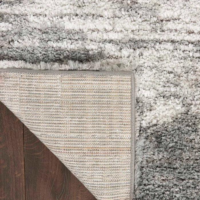 DREAMY SHAG DRS02 Charcoal/Ivory