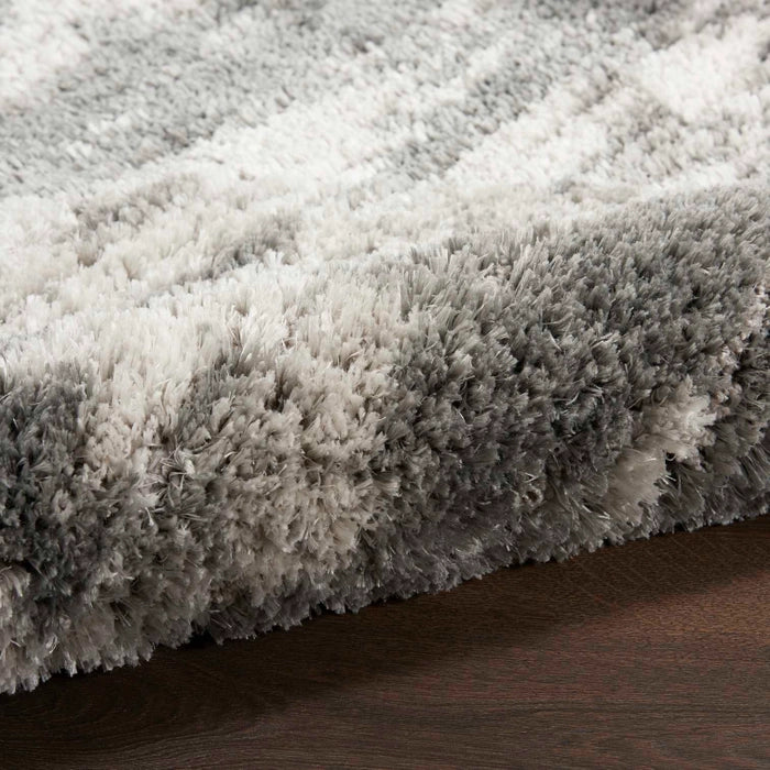DREAMY SHAG DRS02 Charcoal/Ivory