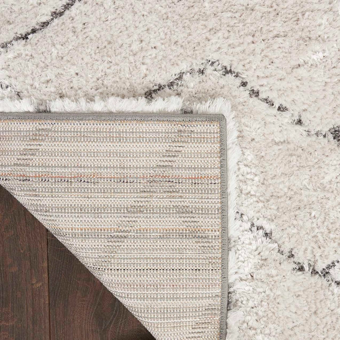 DREAMY SHAG DRS03 Ivory/Grey