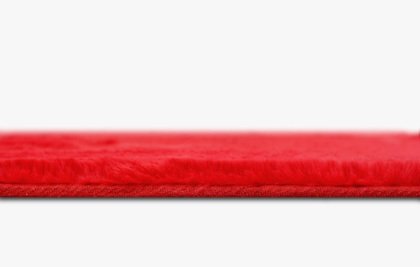 RABBIT FUR SOLID RED