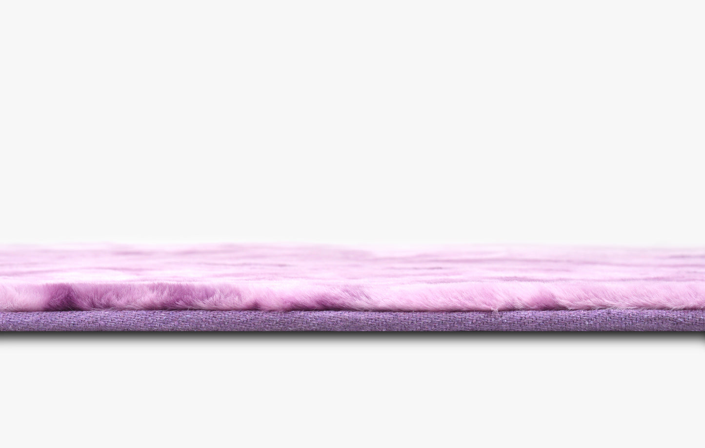 RABBIT FUR TIE DYE PURPLE