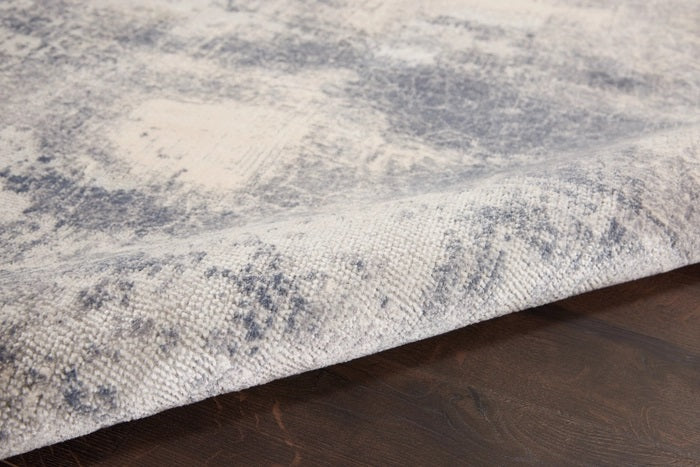 RUSTIC TEXTURES RUS02 BLUE/IVORY