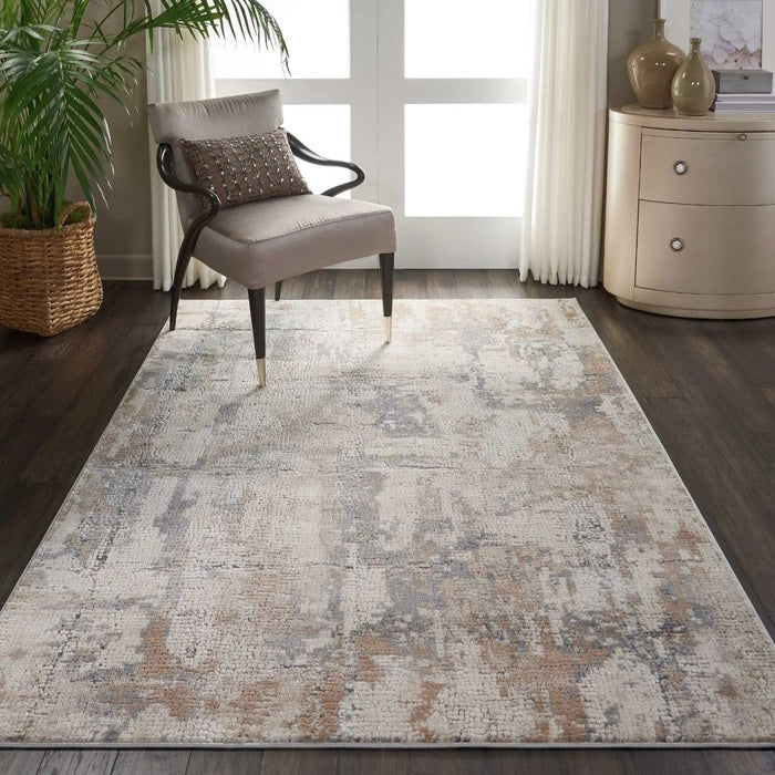 RUSTIC TEXTURES RUS06 BEIGE/GREY
