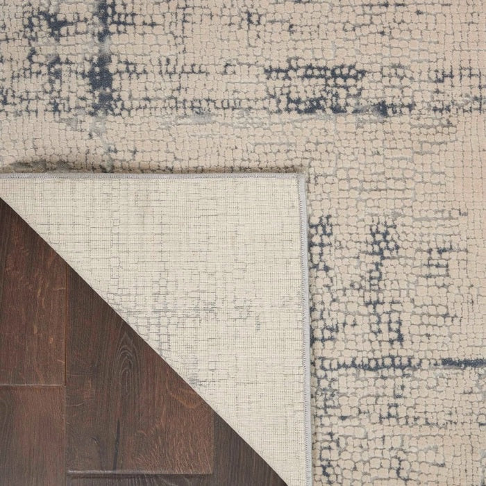 RUSTIC TEXTURES RUS06 IVORY/BLUE