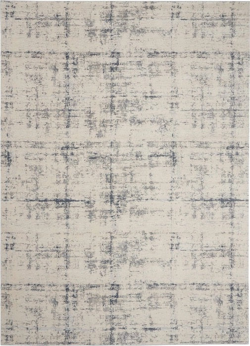 RUSTIC TEXTURES RUS06 IVORY/BLUE