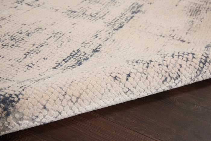 RUSTIC TEXTURES RUS06 IVORY/BLUE